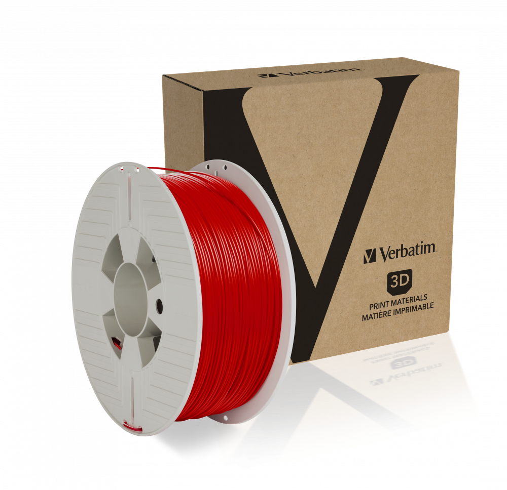 Verbatim PLA Filament 1.75mm 1kg - Red